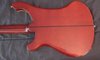 Rickenbacker 4001/4 , Burgundy: Body - Rear