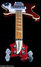 Rickenbacker 4001/4 , Burgundy: Full Instrument - Front