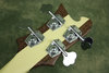 Rickenbacker 4001/4 CS, Cream: Headstock - Rear
