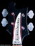 Rickenbacker 4001/4 , Jetglo: Headstock