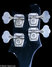 Rickenbacker 4001/4 , Jetglo: Headstock - Rear