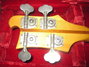 Rickenbacker 4001/4 , Mapleglo: Headstock - Rear