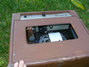 Dec 1957 Rickenbacker M-8E/amp Electro, Brown: Body - Rear
