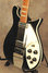 Rickenbacker 625/6 Van Ghent tuners, Jetglo: Close up - Free2
