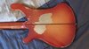 Rickenbacker 4001/4 , Fireglo: Body - Rear