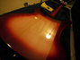 Rickenbacker 4003/4 , Fireglo: Body - Rear
