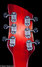 Rickenbacker 660/6 , Fireglo: Headstock - Rear