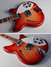 Rickenbacker 360/6 , Fireglo: Close up - Free2