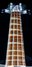 Rickenbacker 4001/4 Refin, Silver: Neck - Front