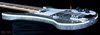 Rickenbacker 4001/4 Refin, Silver: Close up - Free2