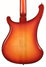 Rickenbacker 4003/4 , Fireglo: Body - Rear