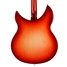 Rickenbacker 330/6 , Fireglo: Body - Rear