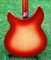 Jun 1967 Rickenbacker 330/6 , Fireglo: Body - Rear