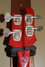 Rickenbacker 4001/4 , Burgundy: Headstock - Rear