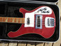 Rickenbacker 4001/4 , Burgundy: Close up - Free2
