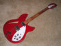 Rickenbacker 330/6 WT, Red: Full Instrument - Front