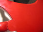 Mar 1986 Rickenbacker 4003/8 S, Ruby: Body - Rear