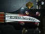 Feb 1974 Rickenbacker 4001/4 , Jetglo: Headstock