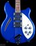 Rickenbacker 370/6 , Midnightblue: Body - Front