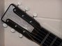 Rickenbacker B Post War/6 LapSteel, Black: Headstock