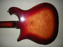 Nov 1991 Rickenbacker 660/12 TP, Fireglo: Body - Rear