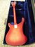 Rickenbacker 481/6 Slant Fret, Fireglo: Full Instrument - Rear