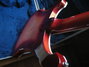 Jul 2002 Rickenbacker 4003/4 , Fireglo: Body - Rear