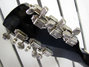 Rickenbacker 360/12 Refin, Black: Headstock - Rear
