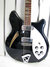 Rickenbacker 360/12 Refin, Black: Body - Front
