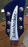 Rickenbacker 330/6 , Midnightblue: Headstock