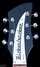 Rickenbacker 355/6 JL, Jetglo: Headstock