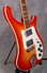 Rickenbacker 481/6 Slant Fret, Fireglo: Close up - Free