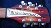 Rickenbacker 360/12 , Fireglo: Headstock