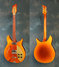 Rickenbacker 330/6 Joe Edwards, Reverse Fireglo: Full Instrument - Front