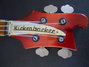 Rickenbacker 4001/4 , Fireglo: Headstock