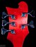 Rickenbacker 4003/5 Conversion, Fireglo: Headstock - Rear