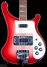 Rickenbacker 4003/5 Conversion, Fireglo: Body - Front