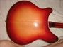 May 1989 Rickenbacker 370/12 RM, Fireglo: Body - Rear