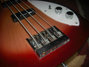Rickenbacker 2020/4 , Fireglo: Neck - Rear