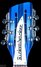 Rickenbacker 381/12 V69, Blueburst: Headstock