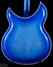 Oct 2007 Rickenbacker 381/12 V69, Blueburst: Body - Rear