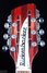 Rickenbacker 366/12 , Fireglo: Headstock