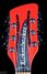 Rickenbacker 360/12 BH BT, Red: Headstock