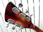 Rickenbacker 1998/6 f hole, Fireglo: Headstock - Rear