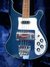 Rickenbacker 4001/4 , Azureglo: Body - Front