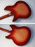 Rickenbacker 1997/6 f hole, Fireglo: Body - Rear