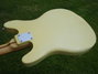Aug 1976 Rickenbacker 3001/4 BT, White: Body - Rear