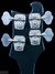 Rickenbacker 4001/4 , Jetglo: Headstock - Rear