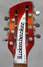 Rickenbacker 450/12 , Fireglo: Headstock
