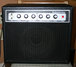 Rickenbacker TR7/amp , Black: Headstock